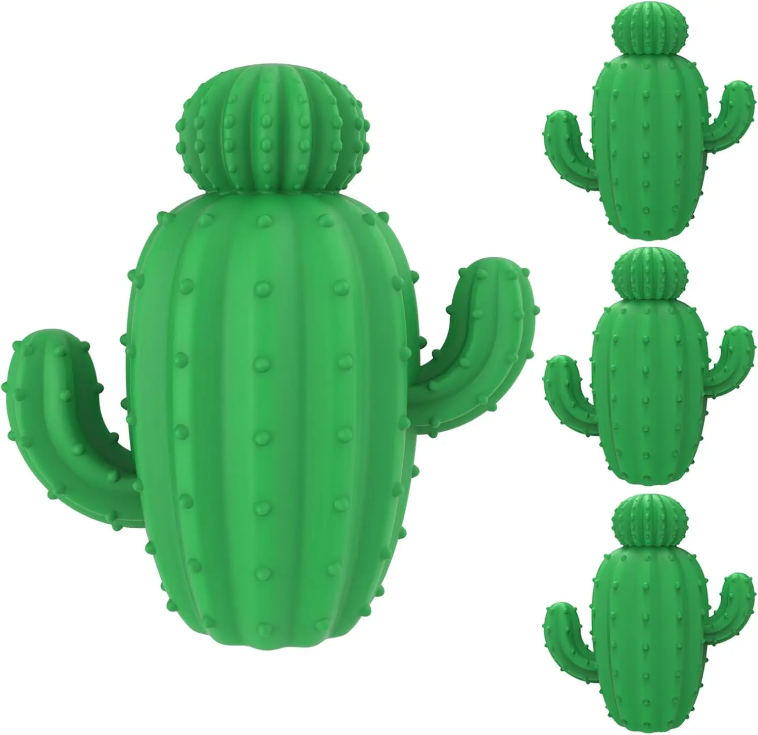 

Reusable Silicone Dryer Balls, Reduces Wrinkles & Drying Time, Eco-Friendly Fabric Softener - 4-Pack Green