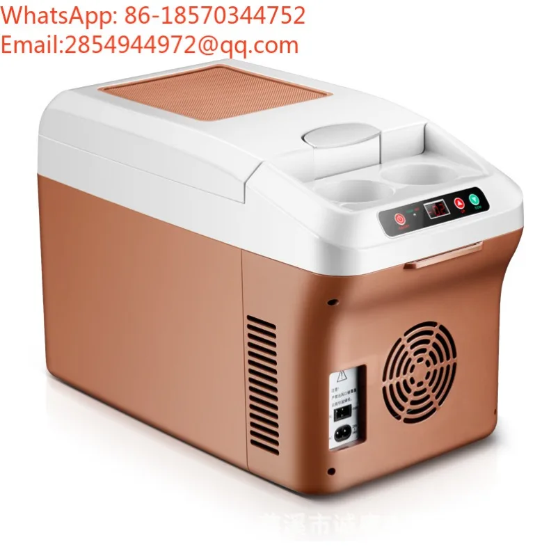 15L Car Refrigerator Mini Small Refrigerator 12V24V Large Truck Car Small Refrigerator Household Refrigeration