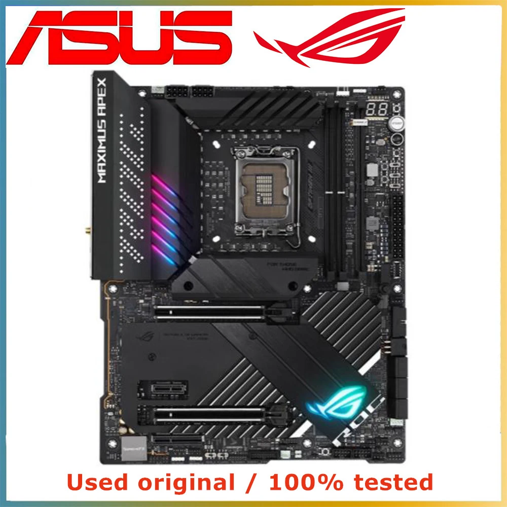 

For Intel Z690 For ASUS ROG MAXIMUS Z690 APEX Computer Motherboard LGA 1700 DDR5 128G Desktop Mainboard NVME PCI-E5.0 PCI-E X16