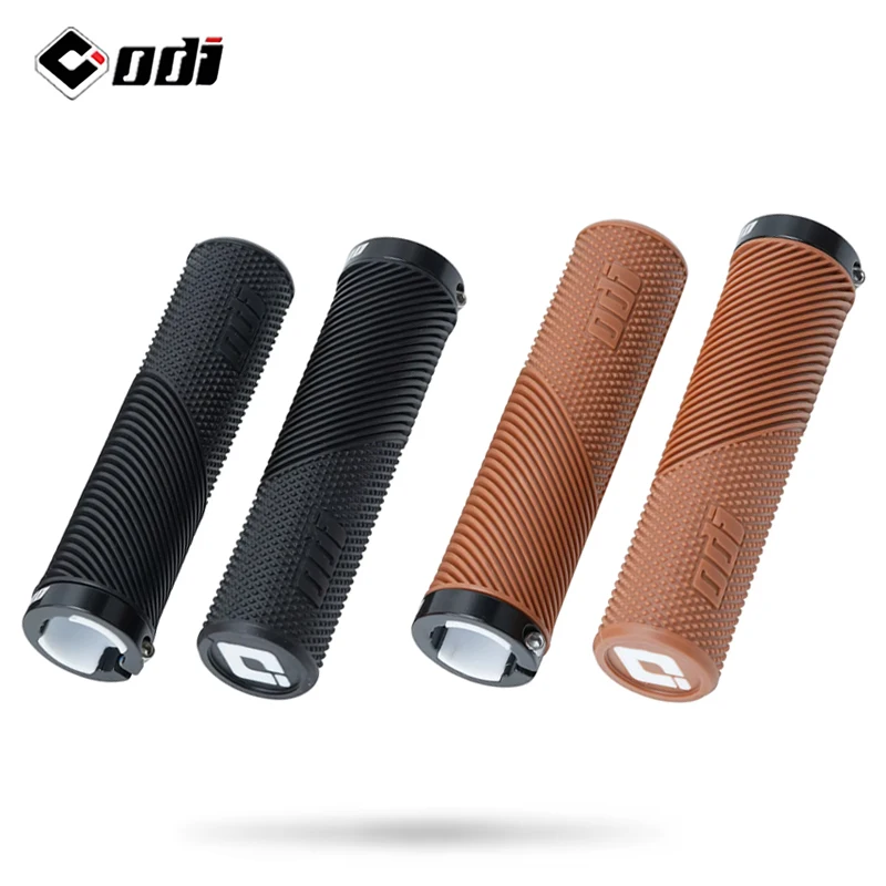 ODI Rubber Handle for Mountain Folding Bicycles Grips Lock-On anti Slip and Shock-Absorbing Riding Grips Bicycle Accessories