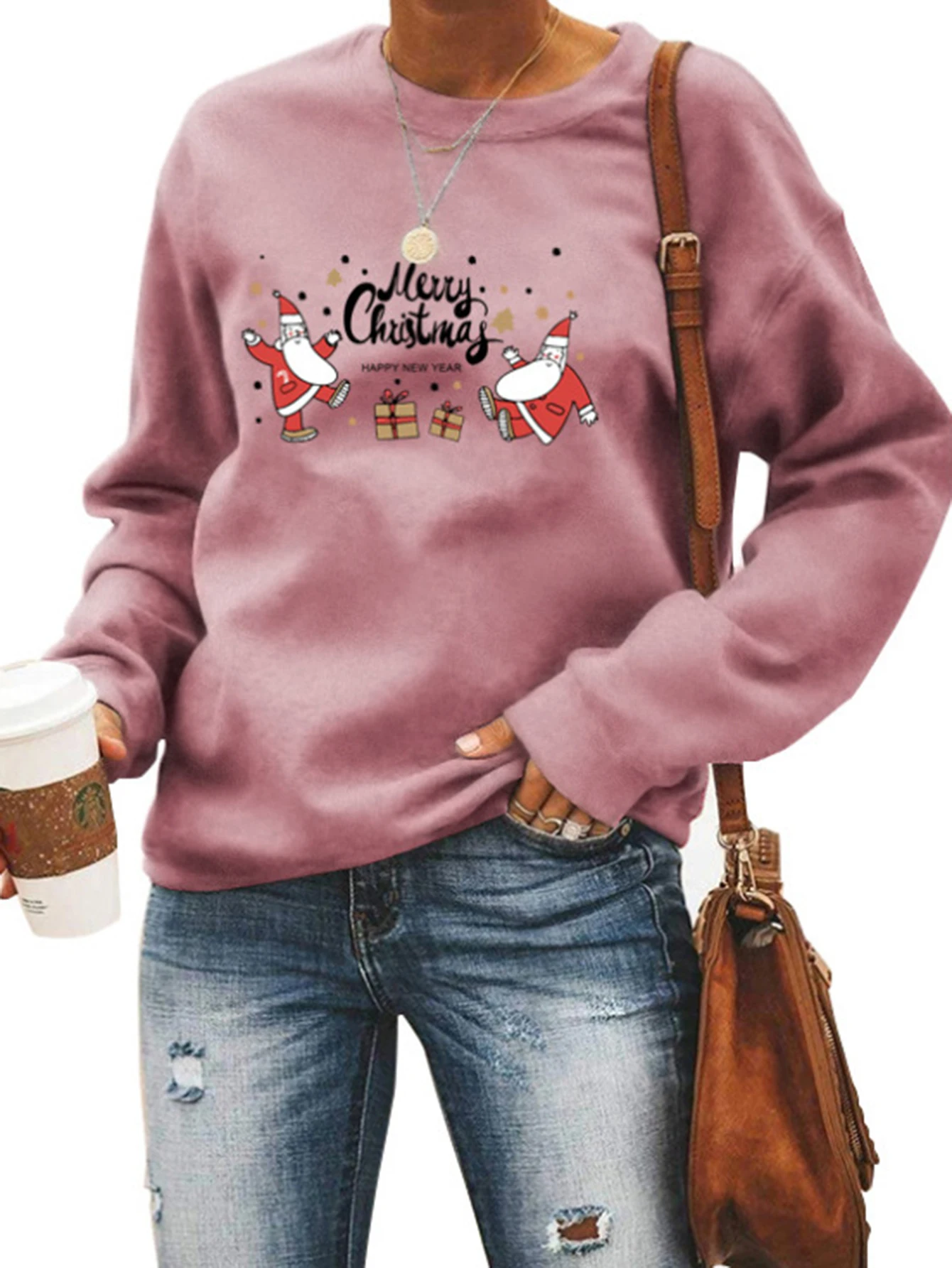 Casual Fit Hoodie Straight Sleeve No Decoration Comfortable Style Women's Top Garment Casual Fashion Upperwear