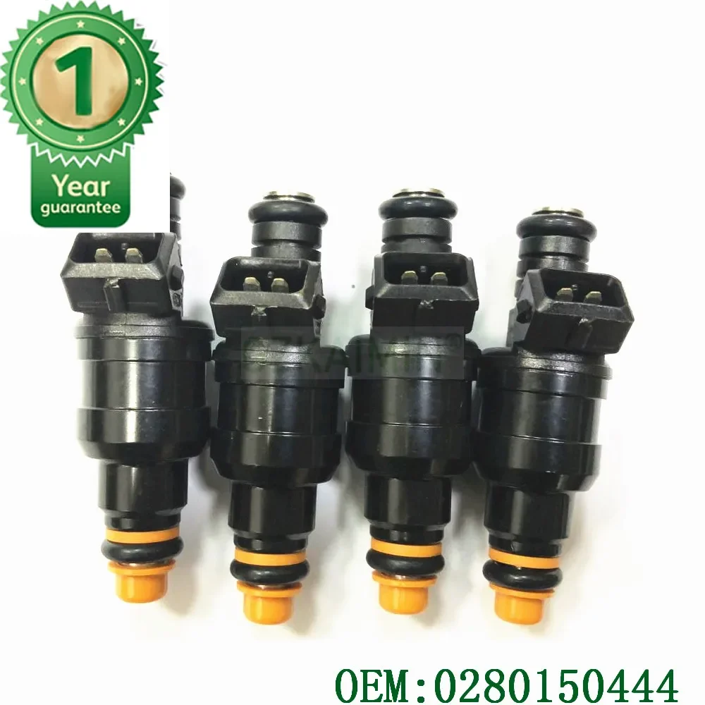 4 Stück 0280150444 058133551A 058 133 551A Kraftstoff-Einspritzdüse für VW Passat B2 Düse für AUDI A4 Quattro B5 1.8 20V