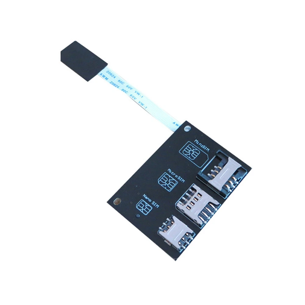 New 2730 External Nano SIM Activation Tools Converter to Smartcard IC Card Extension 4In1 for SIM Card Adapter Kit