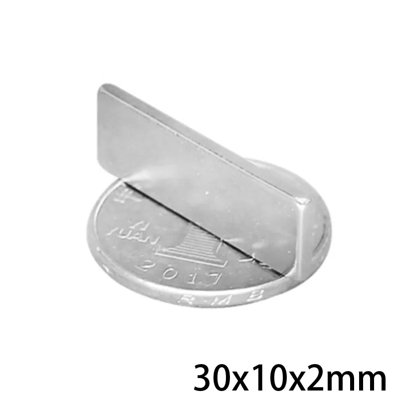 

5~100PCS 30x10x2 mm N35 Strong Block Neodymium Magnets Rare Earth Magnet 30mm x 10mm x 2 mm sheet magnet 30*10*2 mm