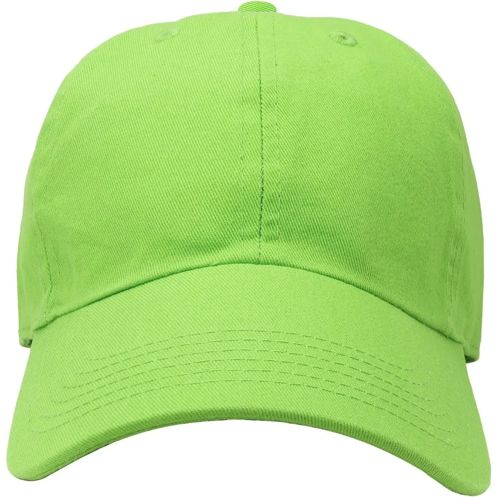 Groothandel bulk katoenen baseballpetten, verstelbare maat, klassieke stijl, zacht, 12-pack