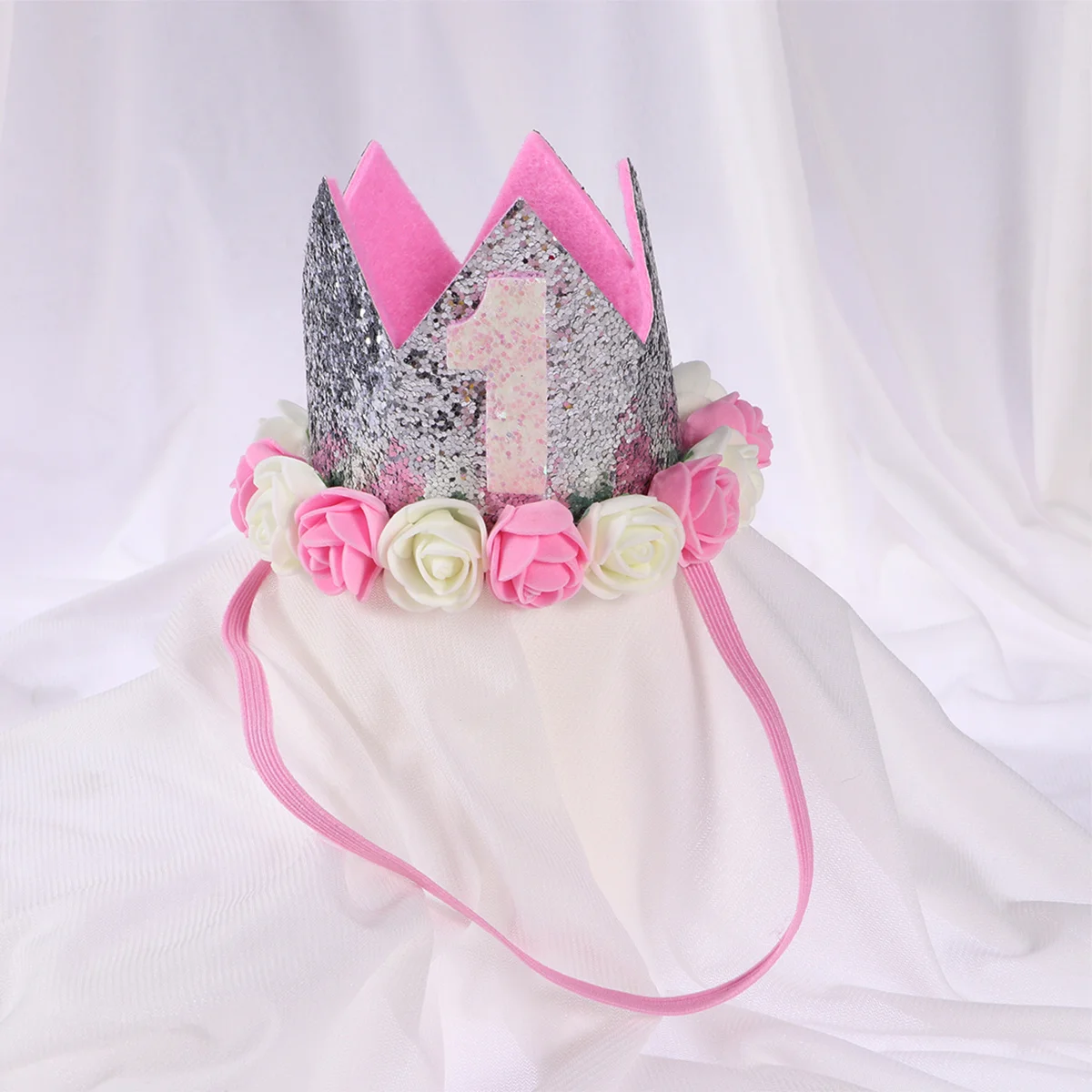 

Dog Birthday Hat Colorful Pattern Adjustable Chain Strap For Small Medium Pets Chihuahua Yorkie Maltese Beagle Party