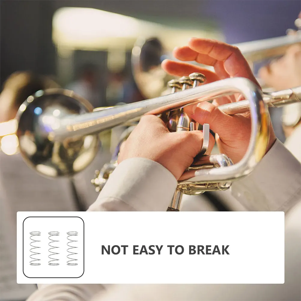 

Spring Replacement for Trumpet Musical Instrument Parts Button Accessories Replaceable Replacements