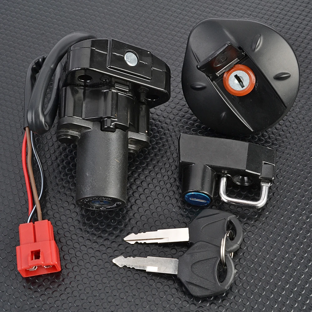 Ignition Switch Seat Lock Key Fuel Gas Cap For Yamaha XT250 Serow XT250X Serow XT250 XC/X/YC/Y/ZC/Z/AC/A/BC/B 5VK-24602-00