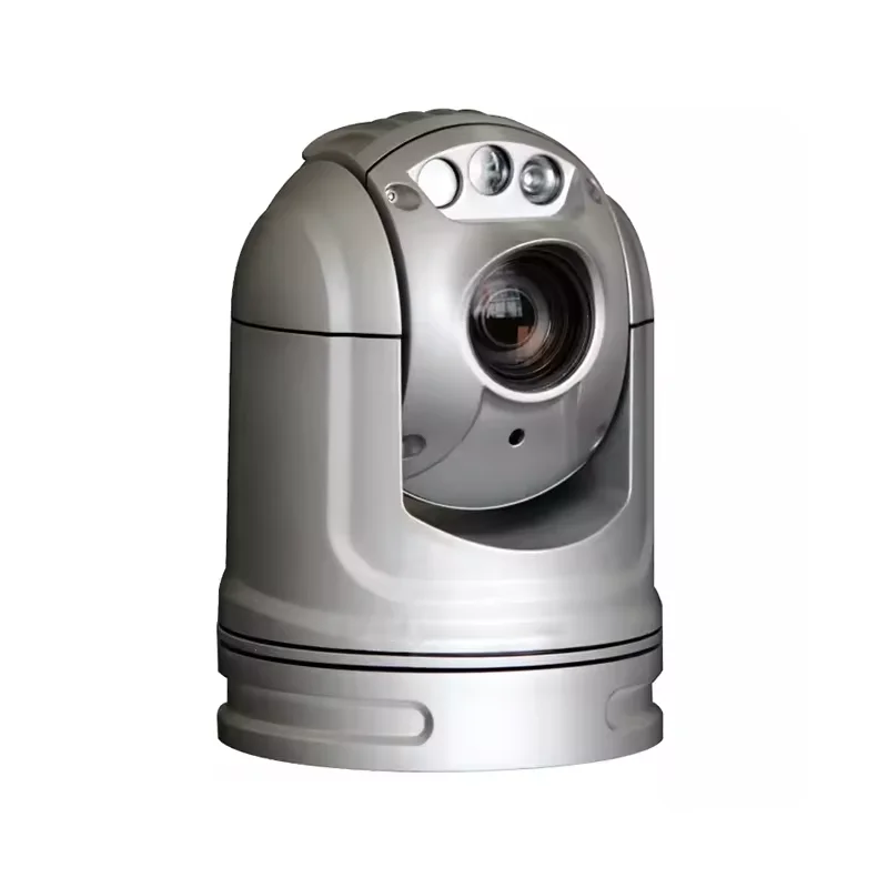 Vehicle Mounted 4MP 33x Optical Zoom IR LED Mobile PTZ Camera