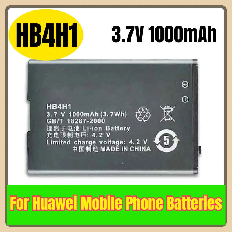 

HB4H1 3.7V 1000mAh Mobile Phone Batteries for Huawei T5211 T2211 T2281 T3060 G6600 Passport Qwerty G6600D G6603 VM820 T2251