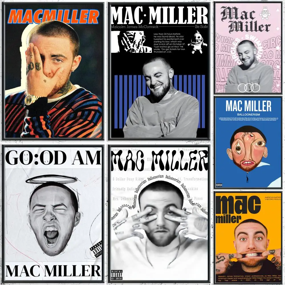 Rapper M-Mac Miller…