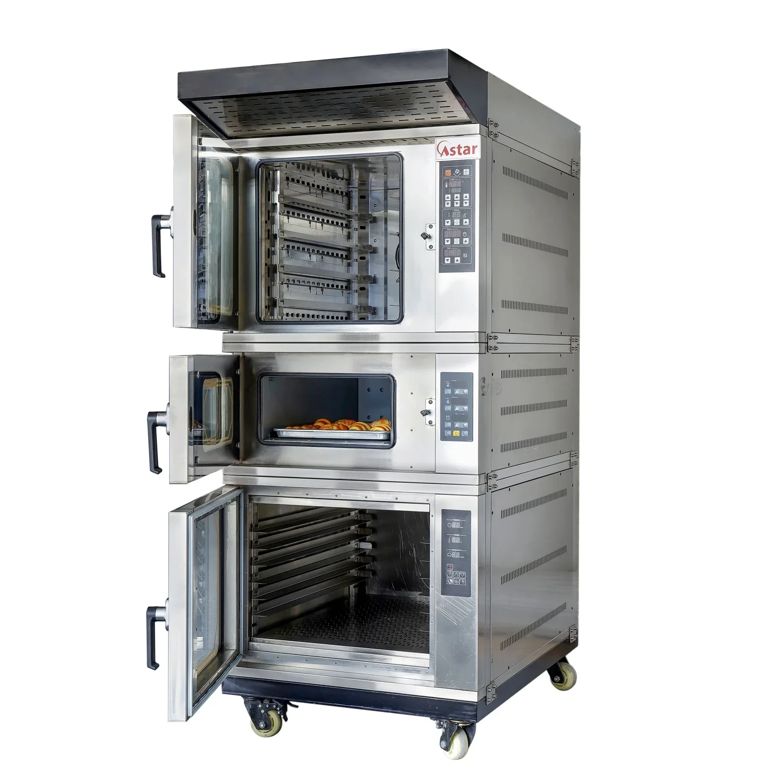 Commercial Bread Bakery Oven Proofer Bread Fermentation and Convention Baking Oven Multifunction Combination Oven