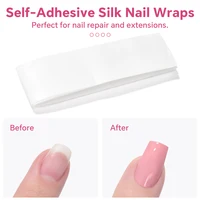 Self Adhesive Nail Repair Fiberglass Silk Wrap Nail Art Extension Fiber Stickers Nail Building Fiber Tips For…