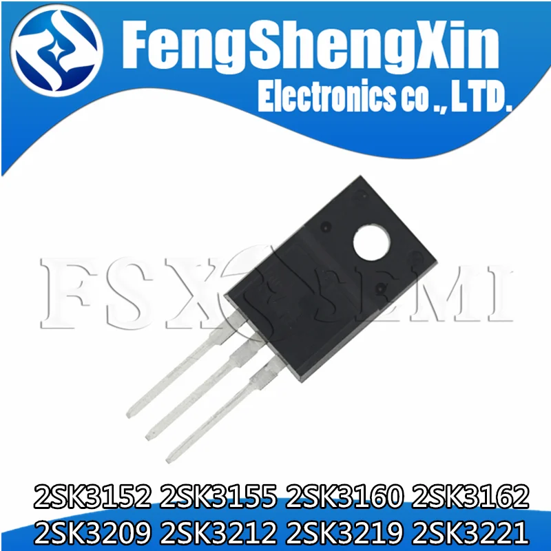 

10pcs 2SK3152 2SK3155 2SK3160 2SK3162 2SK3209 2SK3212 2SK3219 2SK3221 K3152 K3155 K3160 K3162 K3209 K3212 K3219 K3221 TO220F