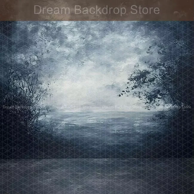 

Винтажный фон для фотосъемки с изображением масляной живописи, пейзаж джунглей, для взрослых, на день рождения, для беременных, для свадебных портретов, декор для фотостудии