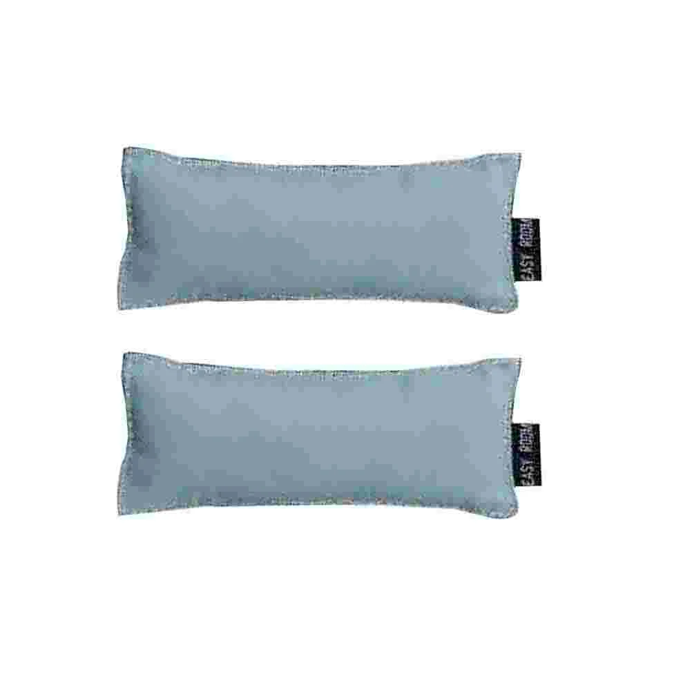 

2pcs Comfortable Keyboard Pad Cotton Anti-slip Wrist Elbow Mat Pad for Office Desktop Computer Table (13x5cm, Light Blue)