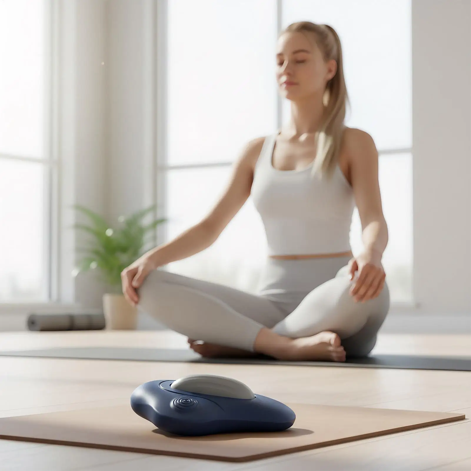 Pelvic Floor Trainer Woman USB Rechargeable 6 Modes Smart Workout Equipment Pelvic Muscle Trainer For Workout Fitness Yoga Work