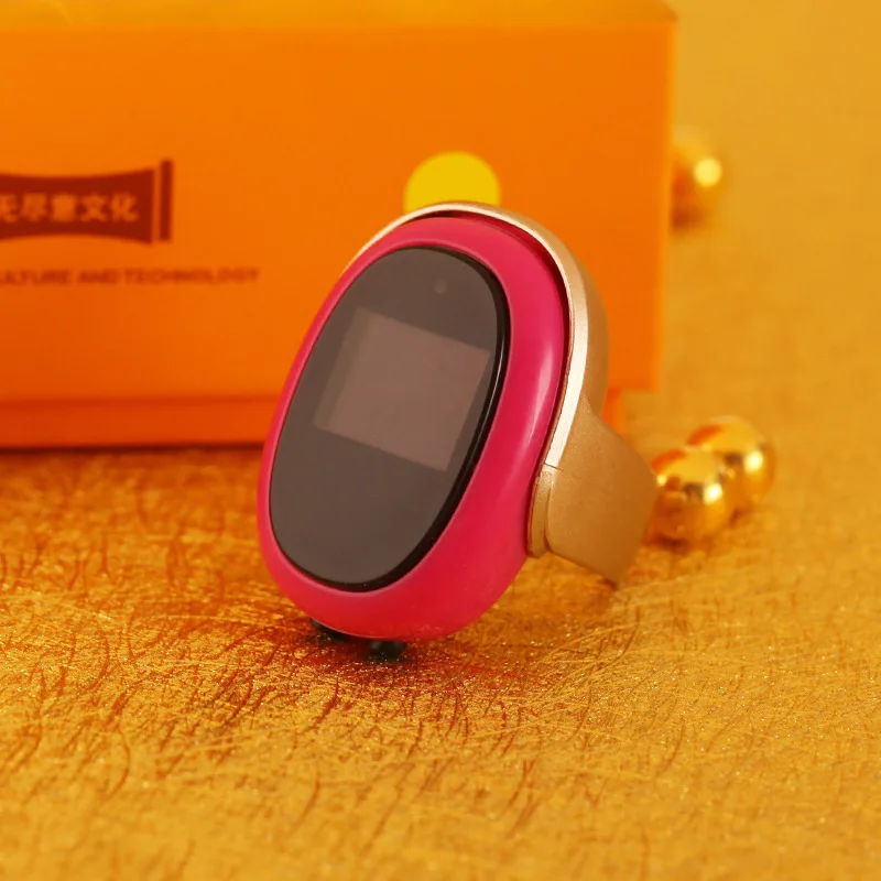 Automatic Counter, Concealed Hand Press Clip, Vibration, Night Light Flashing, Charging, Digital Display Screen, Ring Counter