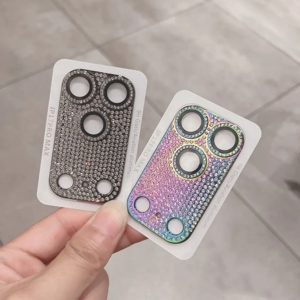

Набор из 3 защитных пленок Flash Diamond Armor для объектива Apple 17 Pro Max и iPhone 17 Pro, универсальная защитная пленка класса люкс