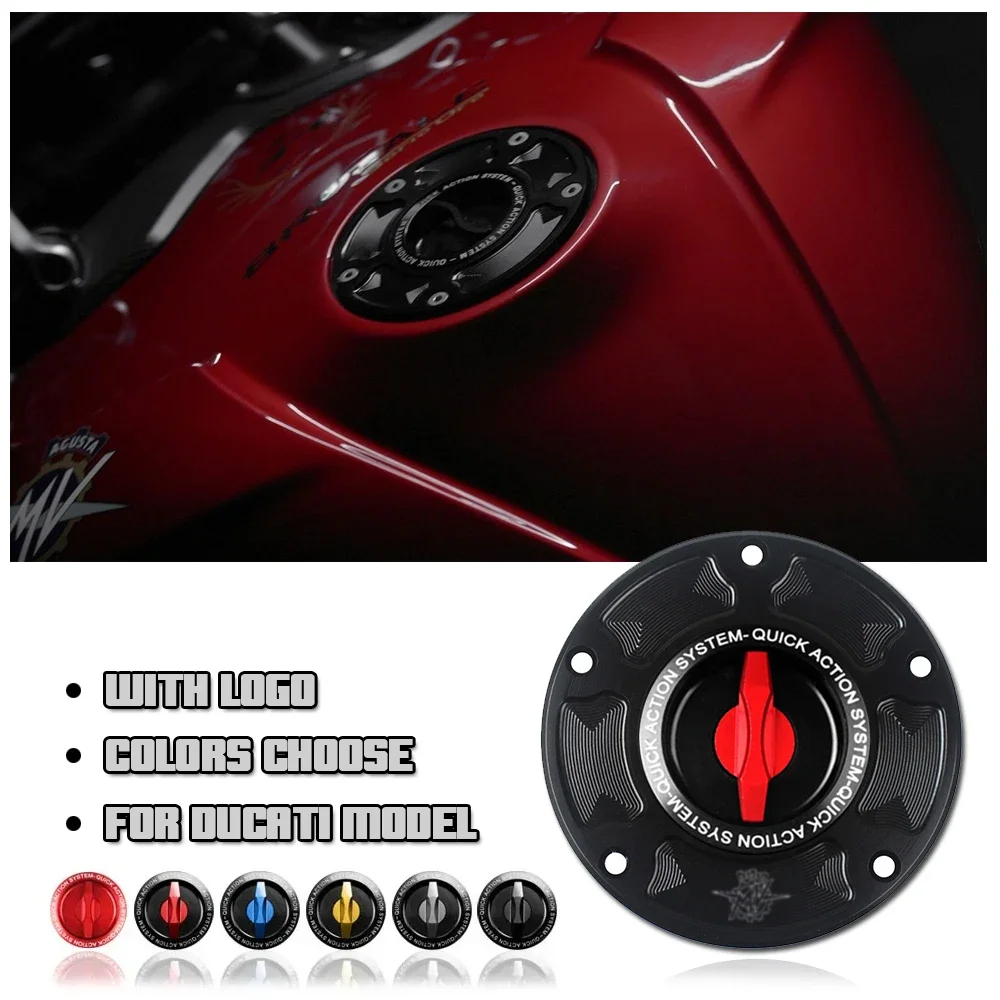 for MV Agusta BRUTALE 920 990 1090 RR 750 910 F4 RUSH 1000 CNC Racing Quickly Release Keyless Motorcycle Fuel Tank Cap Gas Cap