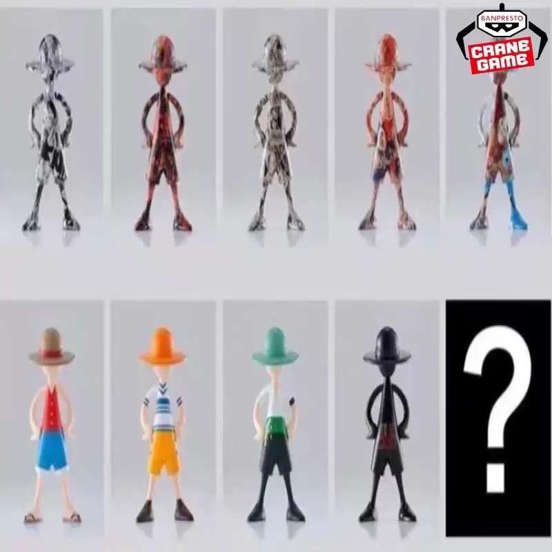 Bandai Namco Banpresto One Piece Monkey D. Luffy Random One Adventure Memory Collector Ornament Anime Figure Model Toy Gift