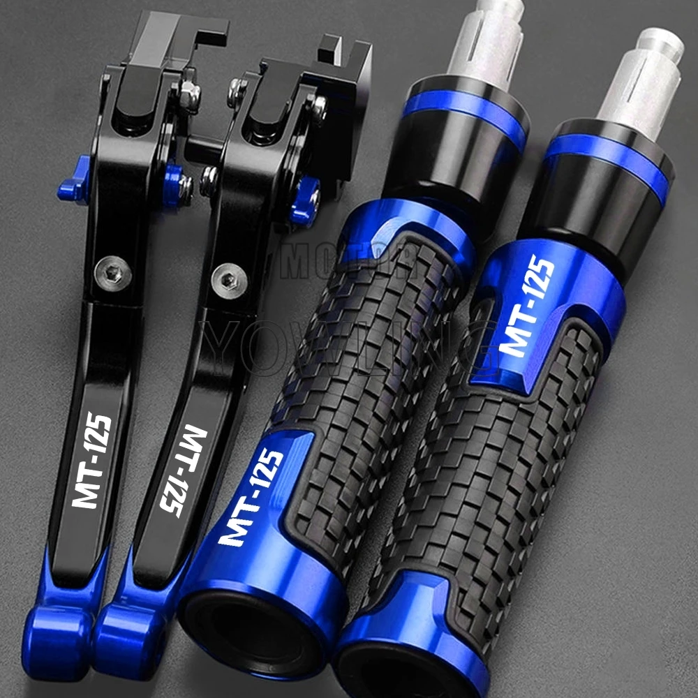 

MT125 2024 Motorcycle Clutch Brake Lever Handlebar grips ends For YAMAHA MT 125 MT-125 2014 -2017 2018 2019 2020 2021 2022 2023