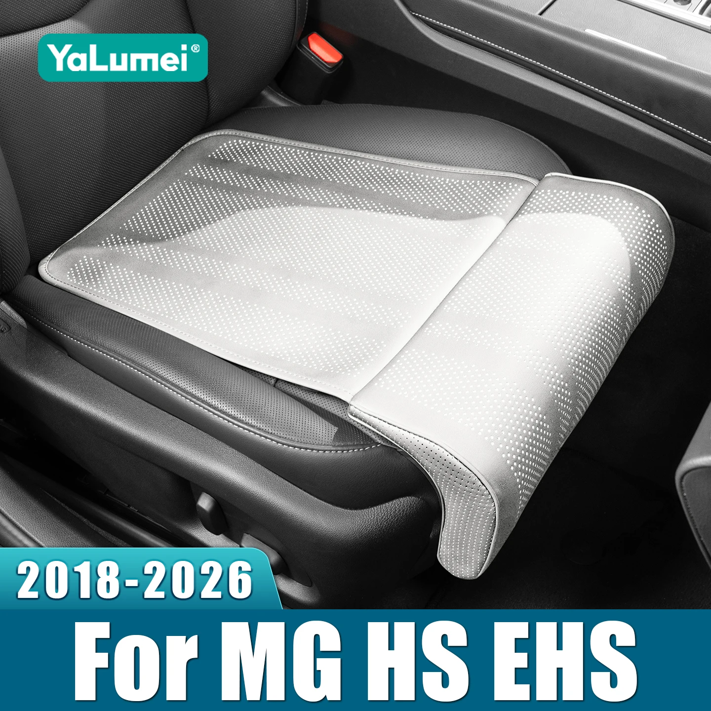 

For MG HS EHS PHEV 2018 2019 2021 2022 2023 2024 2025 2026 Hybrid Car Seat Leg Support Extension Mat Cushion Rest Breathable Pad