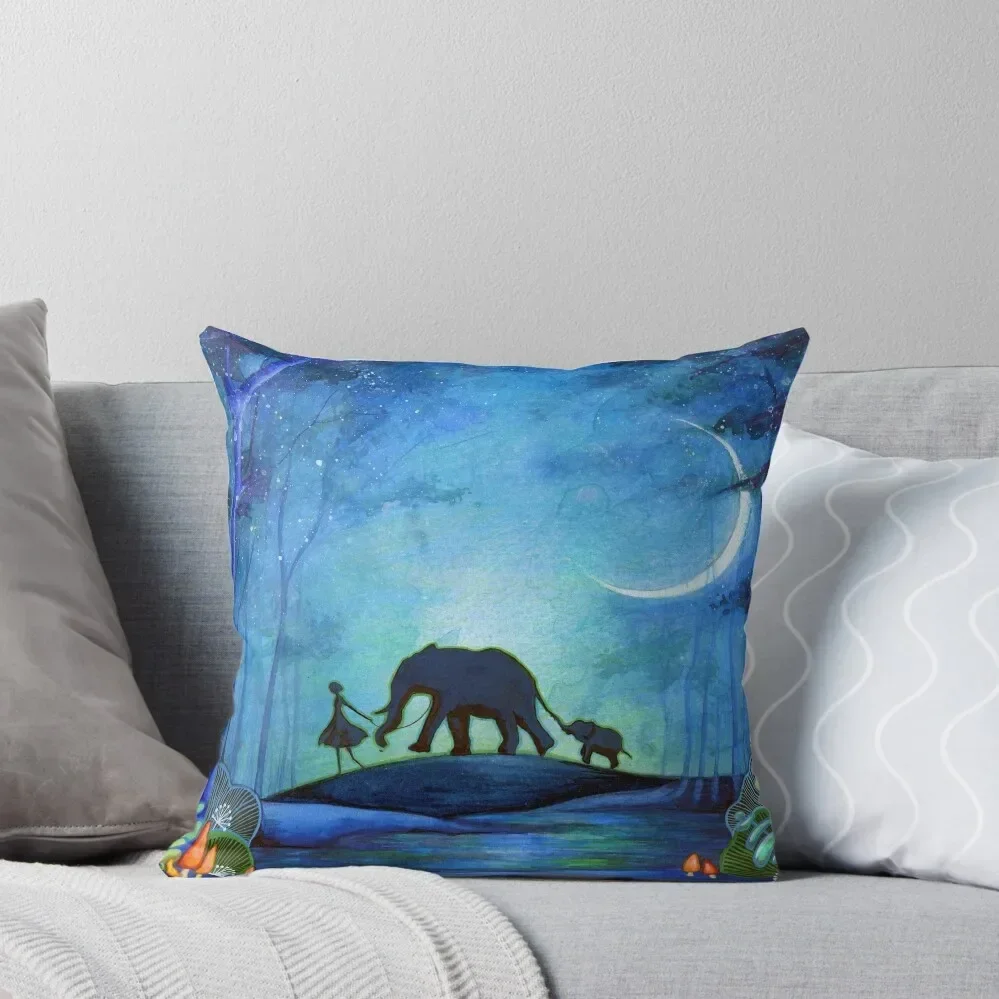 

Elephant Walk Throw Pillow Cushions For Sofa autumn pillowcase pillow