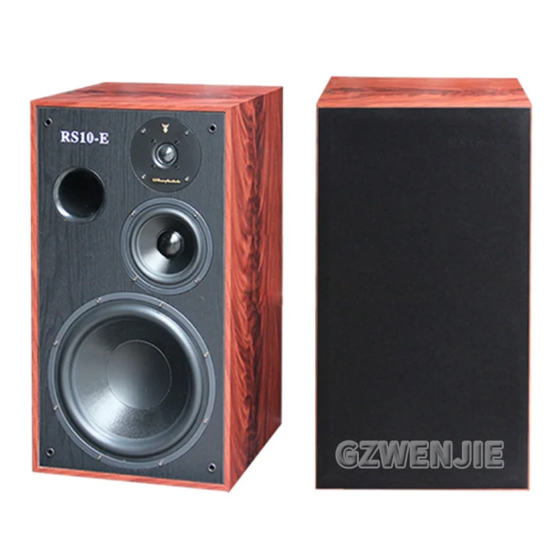 

250W 8Ohm High School Low 10 Inch Speaker Bass Silk Film Tweeter RS10-E Hifi Bookshelf Speaker Passive Monitor Fever Sound Box