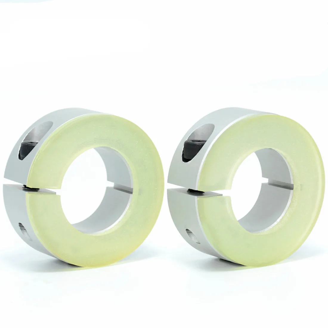 Aluminum fixed ring opening type with polyurethane silicone light stop ring clamping sleeve positioning retaining ring