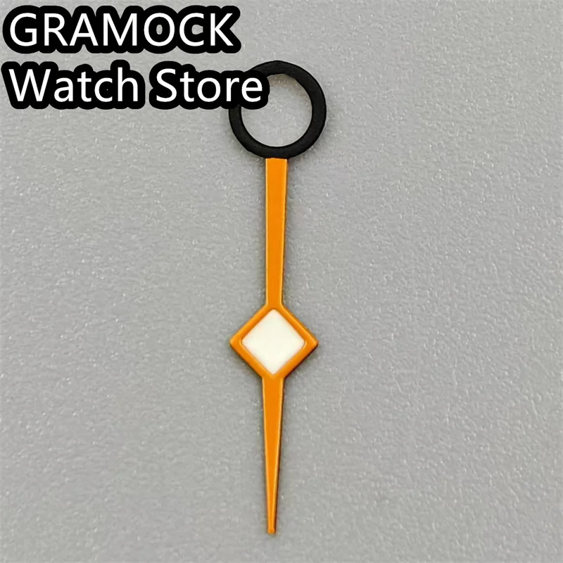 ساعة GMT مضيئة ، أسود ، أزرق ، أخضر ، أحمر ، برتقالي ، ذهبي ، ذهبي وردي ، أيدي ، حركة NH34 ، مناسب #4