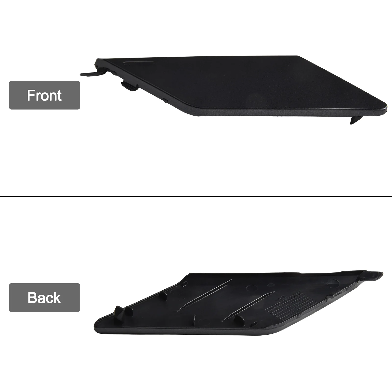 Vehicle Customization Tow Hook Eye Cover Direct Replacement Easy Installation Made From Robust Plastic Non-modification Required