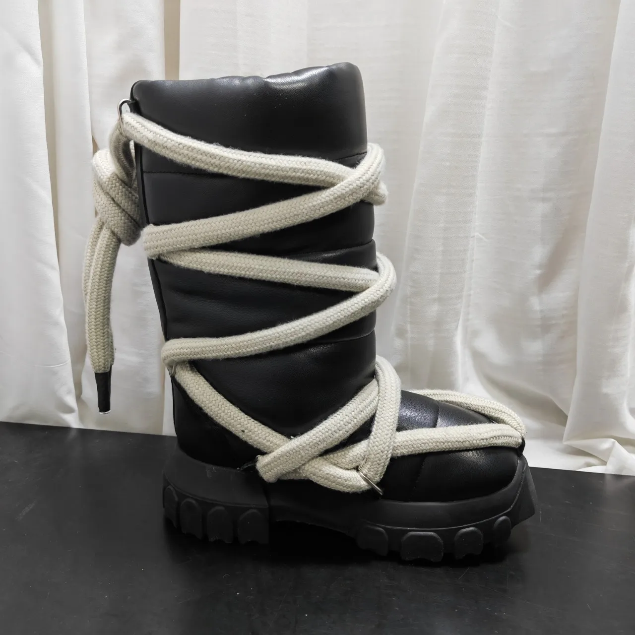 

Зимние мужские теплые зимние ботинки, ботинки из натуральной овчины с ремешком, непромокаемая нескользящая обувь на толстой подошве с высоким берцем, износостойкая обувь