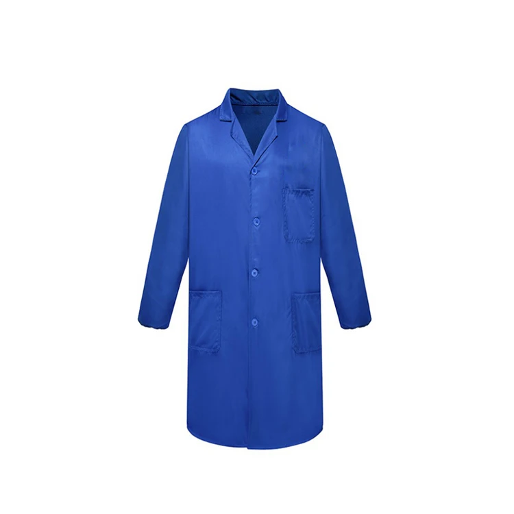 

Wholesale laboratory coats Food Factory Worker Uniforms Lab Coat with Pockets