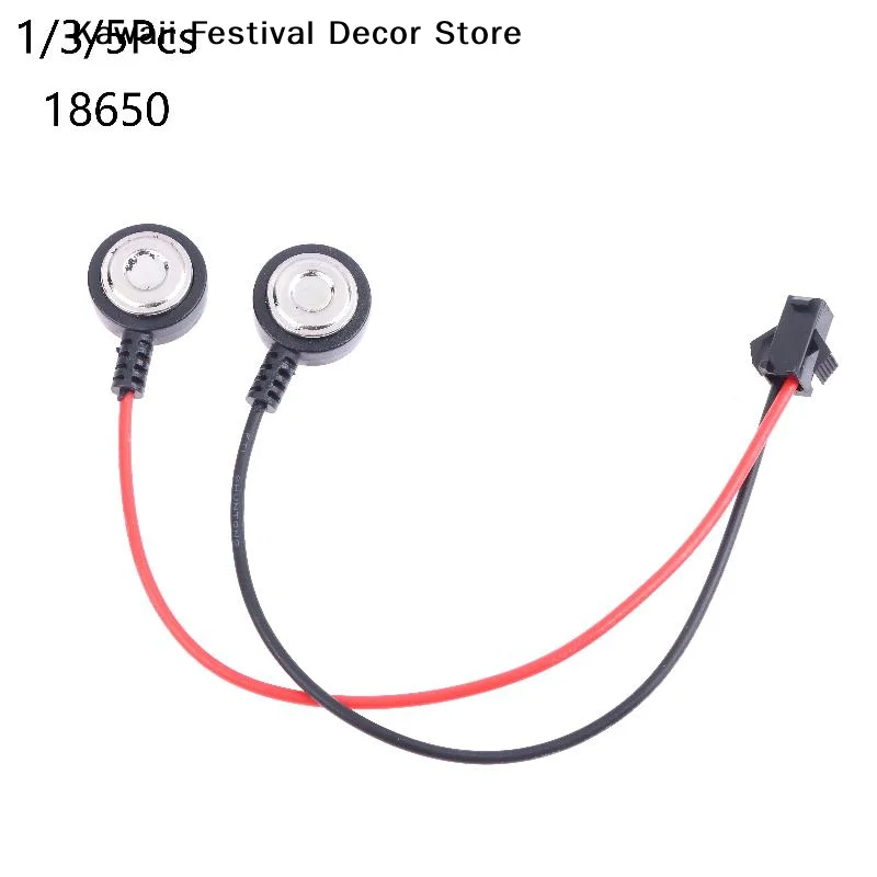 【K】1/3/5Pcs Magnetic Charging Cable 18650 Battery Charger SM Extension Cable 3.7V USB Charging Female Seat For Lithium Battery
