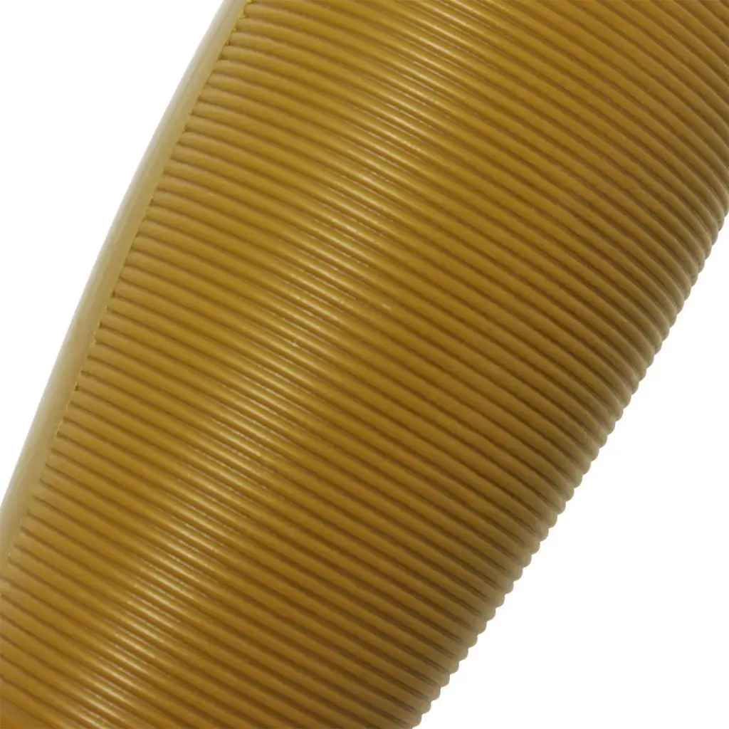 Guiro de Percusión, Raspador de Plástico ABS Duradero, Color Café, Instrumento Guira para Interpretación de Música Latina