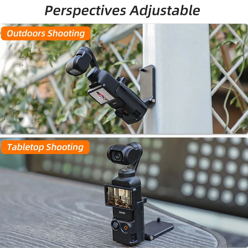 Professional Magnetic Bracket for DJI OSMO Pocket 3 Adjustable Angle Base Adapter Expansion Holder for OSMO Pocket 3  Accessorie