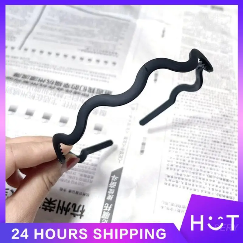 Adult Hairpin Shiny Design Plastic Facial Cleansing Hair Band Invisible Head Hoop Best Selling Face Wash Headband Versatile