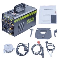 Portable Aluminium Electric 250 Amp Igbt Mig Tig Mma Argon Arc Welder 3 in 1 Welding Machine Ac Dc