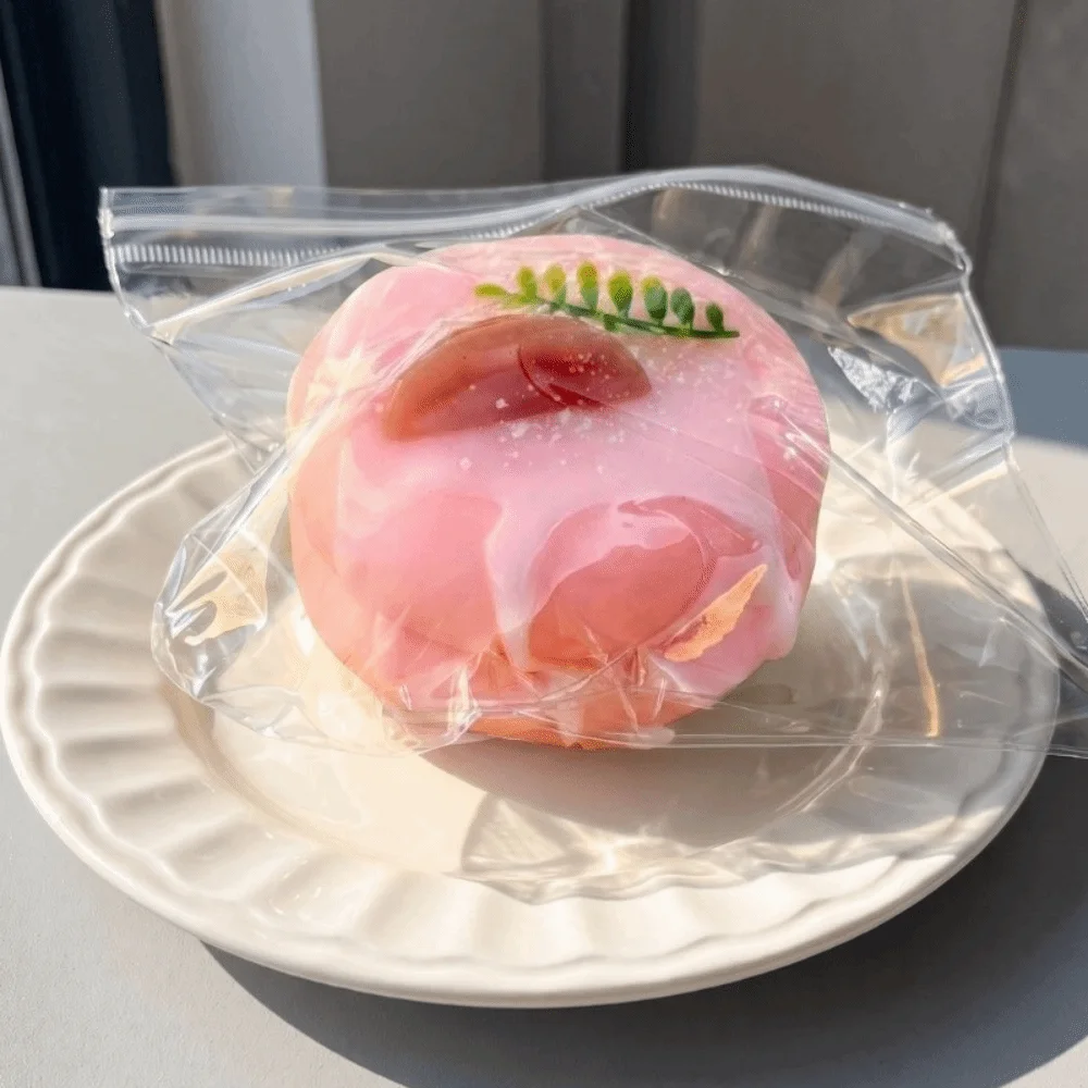New Simulation Soufflé Squeeze Chocolate Cheese Stress Relief Slow Rebound Mini Cute Cake Decompression for Kid Gifts