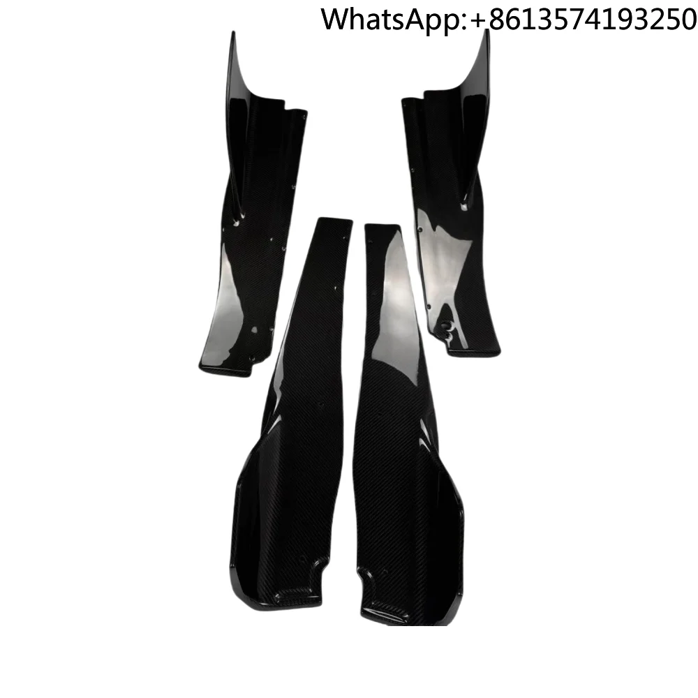 

For Top Material Dry Carbon Fiber Side Skirts For McLaren 720S Spider Car Side Skirt Kit Rocker Panels