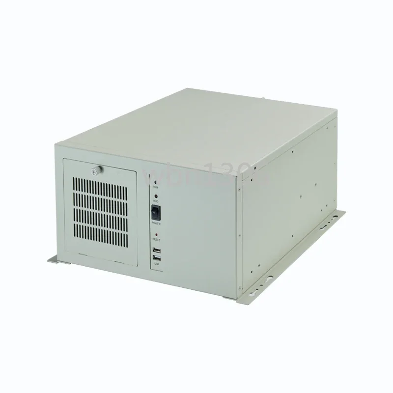 Wall-mounted 7-slot industrial control chassis supports ATX main board multi-expansion serial port industrial computer