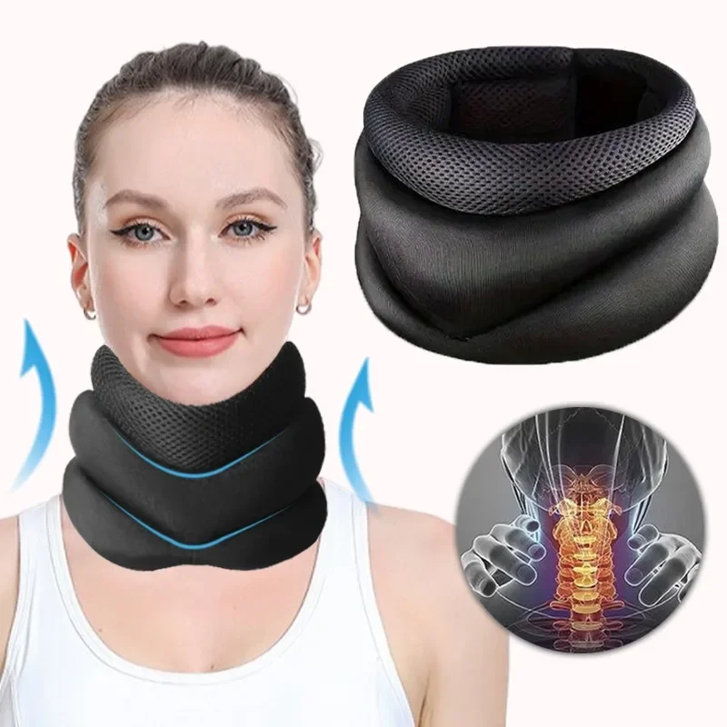 

Шейный бандаж, поддержка шейного отдела пенопласта. Тяговое устройство. Стабилизация шеи и устройство для снятия давления. Регулируемый стабилизатор шеи.