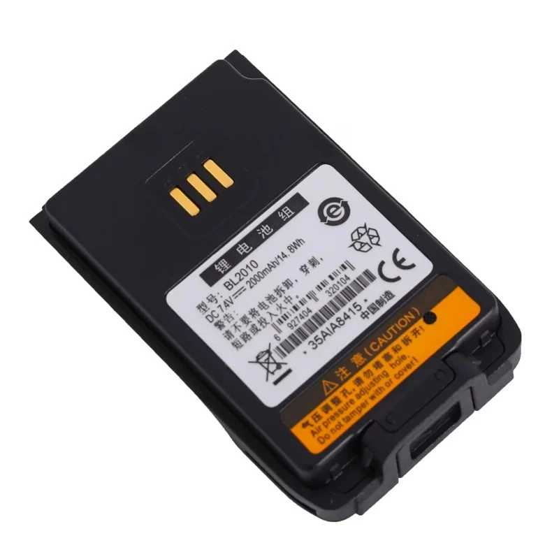 Bateria de lítio bl2010/1504 para walkie-talkie hytera td500/510/520/530/560/pd600