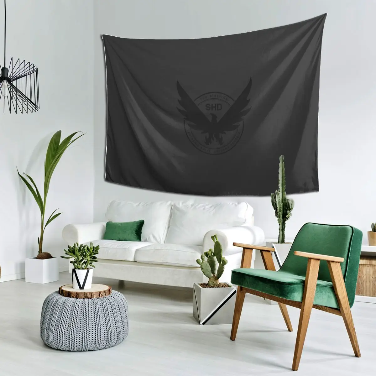The Division 2 Shd Strategic Homeland Division Tapestry Decoration Art Aesthetic Tapestries  Home Wall Cloth Wall Hanging