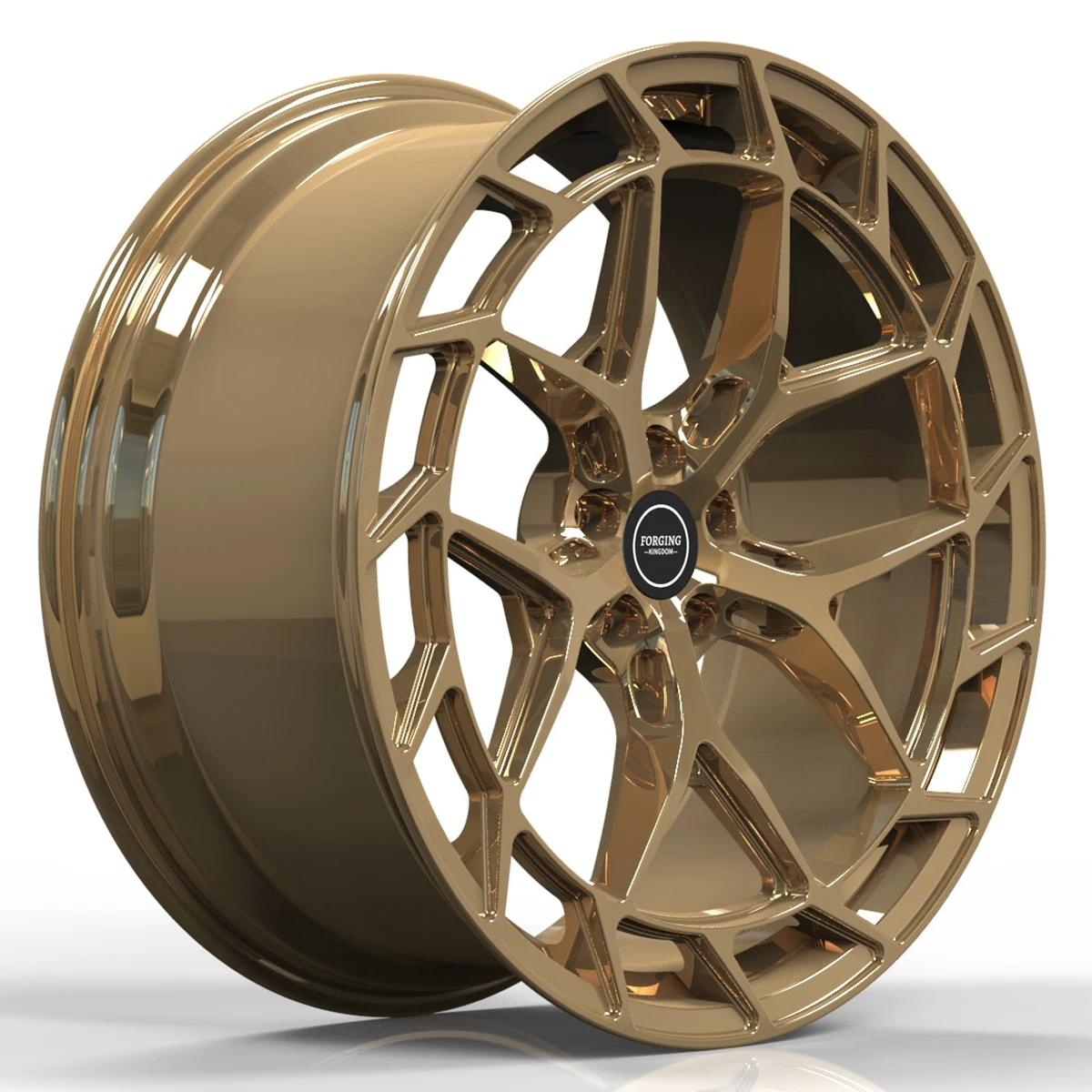 High Quality 6061-T6 Aluminum Alloy Wheels 20-24 Pulgadas 5*112/114.3/120 40mm ET Multi Spoke Design New Forged