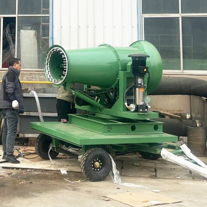 40M Dust Control Suppression Mist Fog Cannon Industrial Water Cannon For Sale