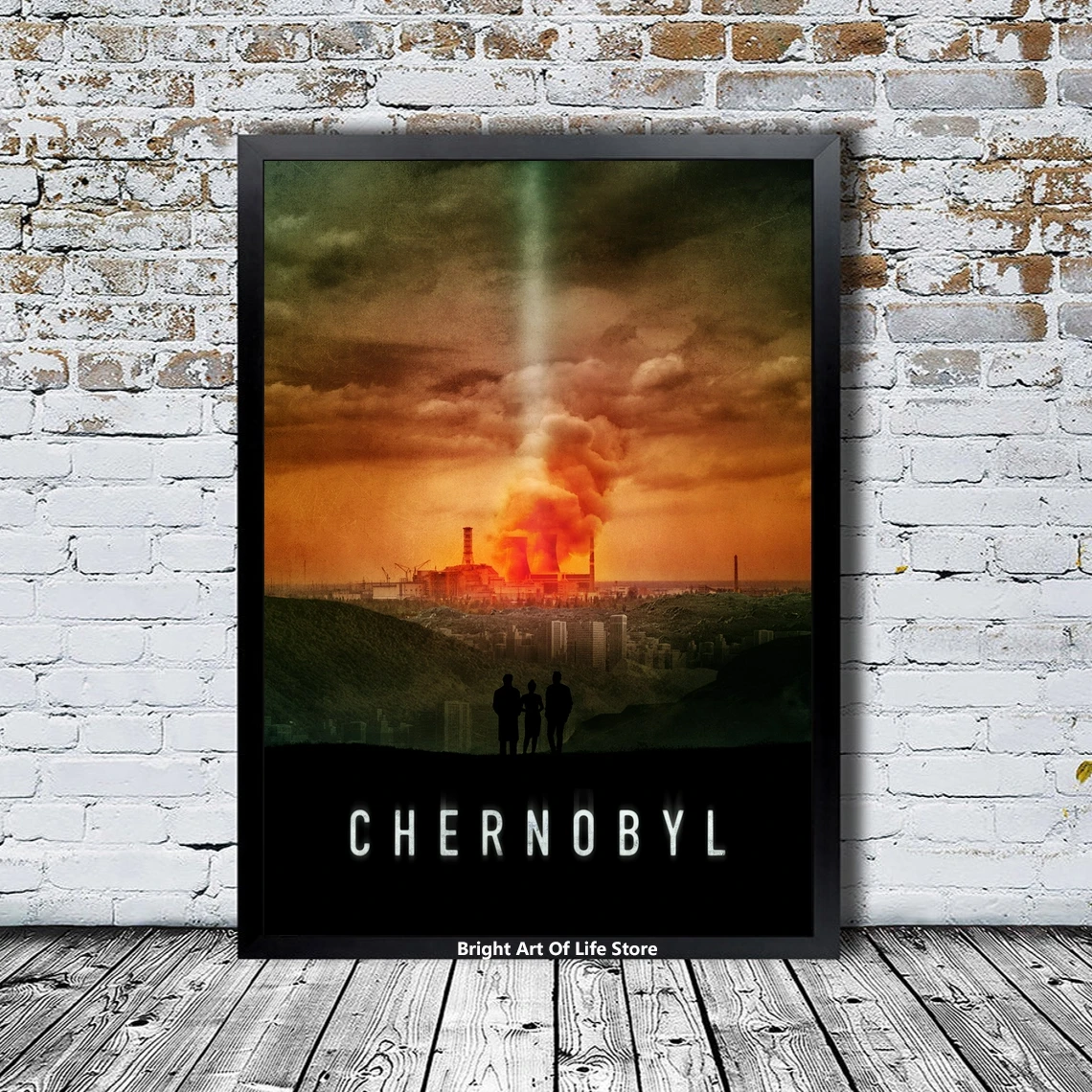 تشيرنوبيل ملصق ستار الممثل المسلسلات التلفزيونية قماش المشارك صور طباعة طلاء جدران ديكور المنزل (غير المؤطرة) #6