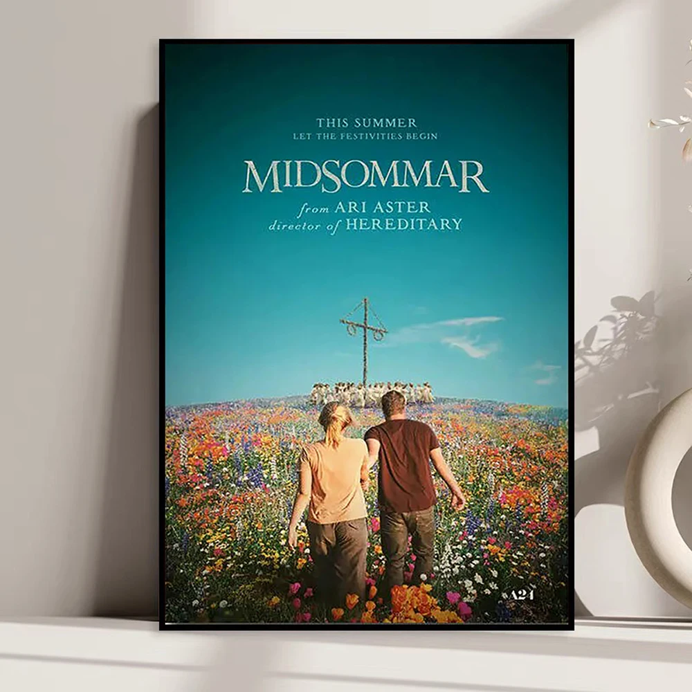 L0052 Midsommar Movie Ari Aster Silk Fabric Poster Art Decor Indoor Painting Gift