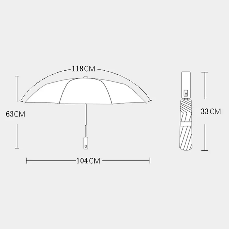 Automatic 3 Fold Anime One Piece Sun Umbrella Cartoon Anti UV Sun Protection Portable Man Woman Wind Resistant Rainproof Parasol